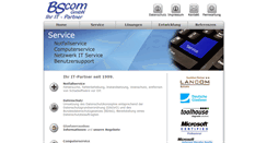 Desktop Screenshot of bscom.de